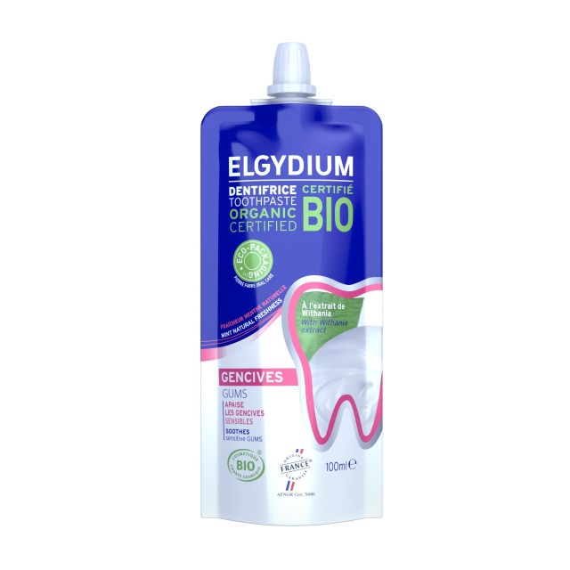 Elgydium Eco Bio Gums Toothpaste 100ml (Πιστοποιημένη Βιολογική Οδοντόκρεμα)