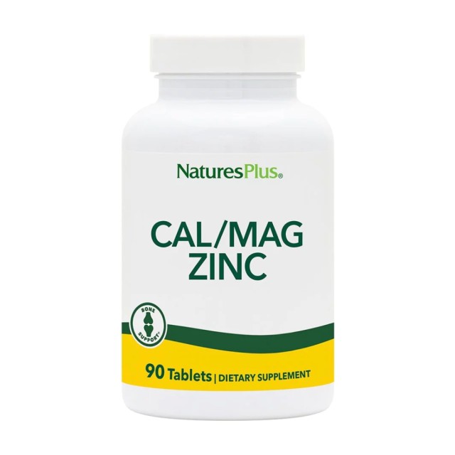 Natures Plus Cal/Mag Zinc 90 tabs