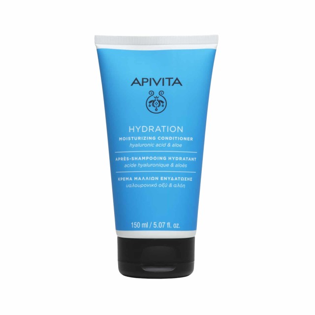 Apivita Hydration Moisturizing Conditioner 150ml (Κρέμα Μαλλιών για Ενυδάτωση με Υαλουρονικό Οξύ & Αλόη για Όλους τους Τύπους Μαλλιών)