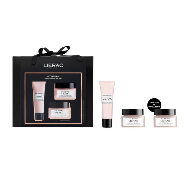 Lierac Xmas SET Lift Integral The Regenerating Night Cream 50ml & The Firming Day Cream Refill 50ml & Neck & Decollete Cream 50ml (ΣΕΤ με Συσφιγκτικές Κρέμες Προσώπου)