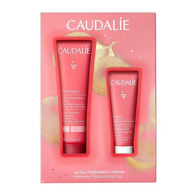 Caudalie Vinohydra Xmas SET Intensely Moisturizing Duo (ΣΕΤ Εντατικής Ενυδάτωσης Προσώπου)