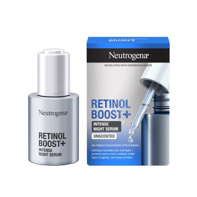 Neutrogena Retinol Boost+ Intense Night Serum 30ml (Εντατικός Ορός Νύχτας)