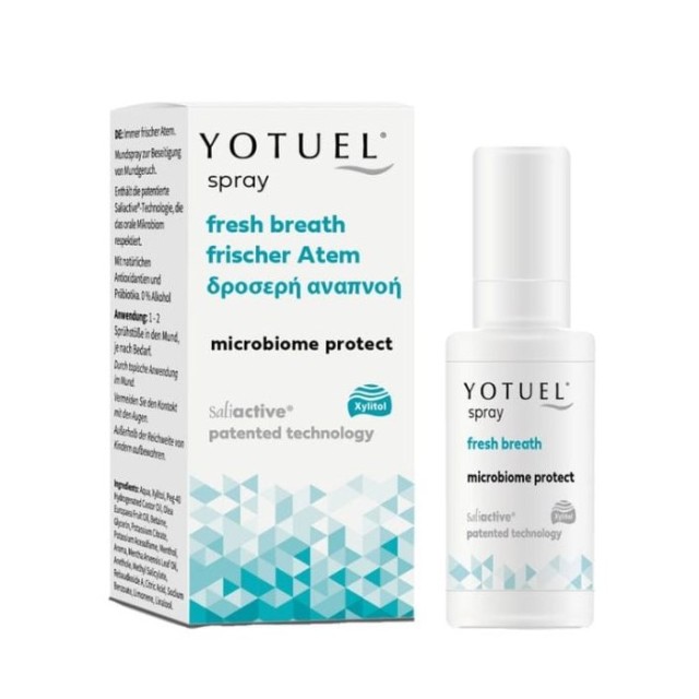 Yotuel Fresh Breath Spray 15ml (Σπρέι για Δροσερή Αναπνοή)