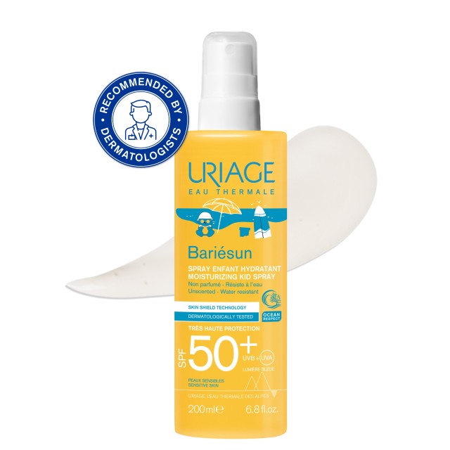 Uriage Bariesun Moisturizing Kid Spray SPF50+ 200ml (Παιδικό Αντηλιακό Spray)