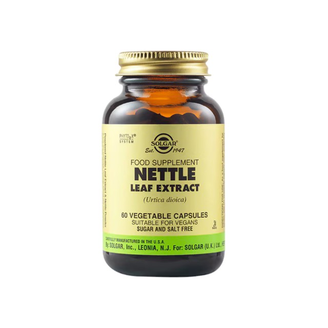 Solgar Nettle Leaf Extract 60 caps (Διουρητικό - Τονωτικό)