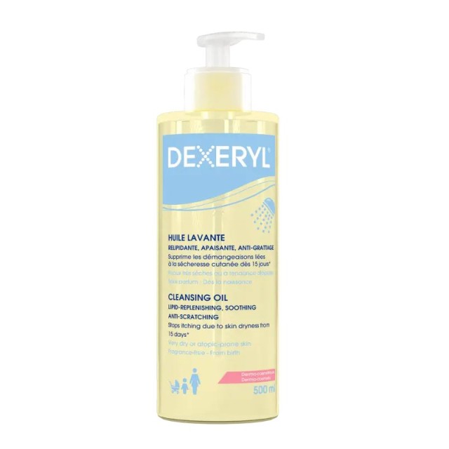 Dexeryl Huile Lavante 500ml (Έλαιο Καθαρισμού για Ξηρό Δέρμα με Τάση Ατοπίας)