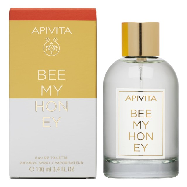 Apivita Bee My Honey Eau de Toilette 100ml (Φρέσκο & Αναζωογονητικό Άρωμα με Εσπεριδοειδή, Λουλούδια & Μέλι)