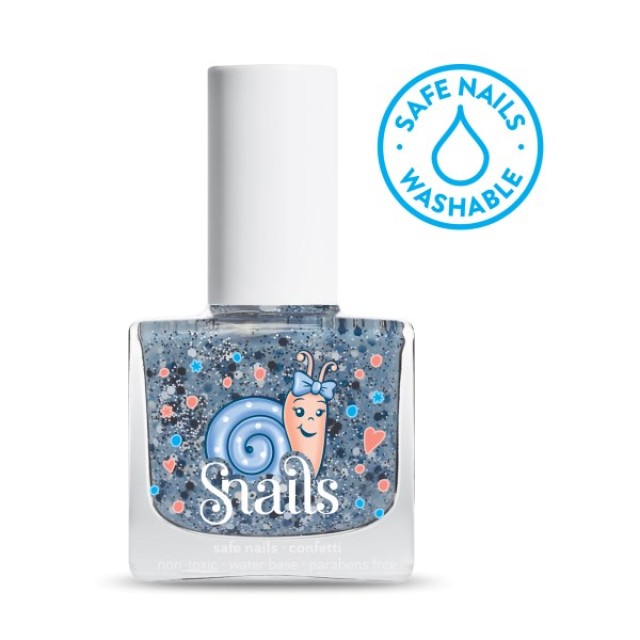 Snails Kids Nail Polish Confetti 5ml (Βερνίκι Νυχιών για Παιδιά - Κονφετί)