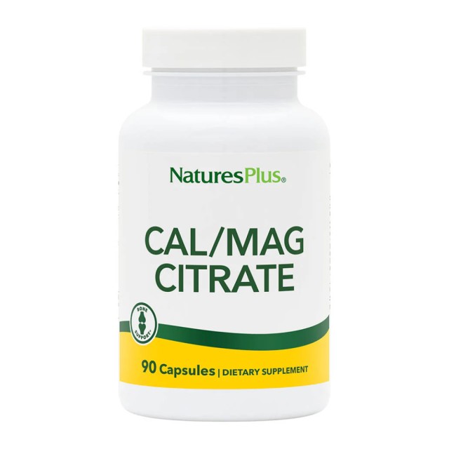 Natures Plus Cal Mag Citrate 90cap (Οστεοπόρωση)