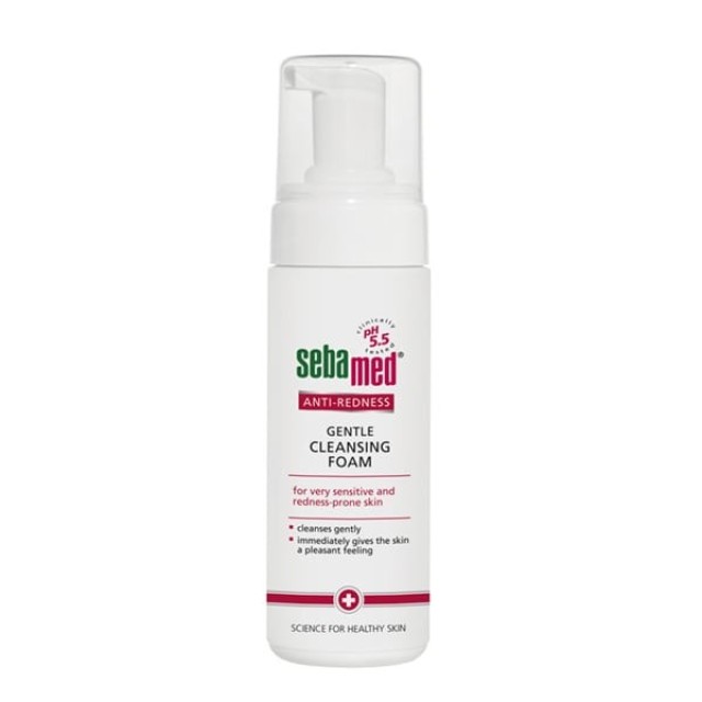 Sebamed Anti Redness Cleansing Foam 150ml (Αφρός Καθαρισμού για Ευαίσθητο Δέρμα με Ερυθρότητα)