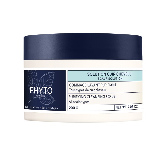 Phyto Scalp Solution Purifying Cleansing Scrub 200gr (Καθαριστικό Scrub Μαλλιών)