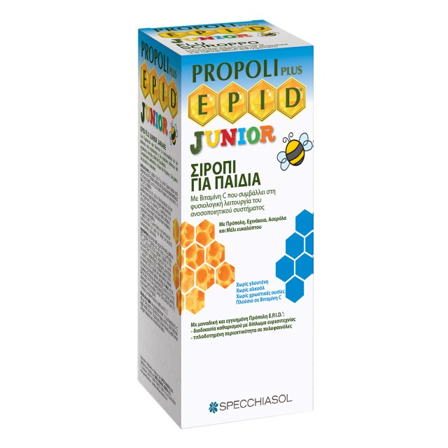 Specchiasol Epid Propolis Flu Junior 100ml (Φυτικό Σιρόπι για τα Παιδιά)