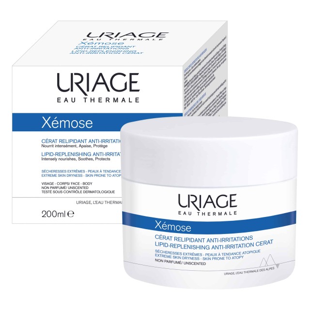 Uriage Xémose Lipid-Replenishing Anti-Irritation Cerat 200ml (Καταπραϋντική Κρέμα για Πολύ Ξηρή Επιδερμίδα)