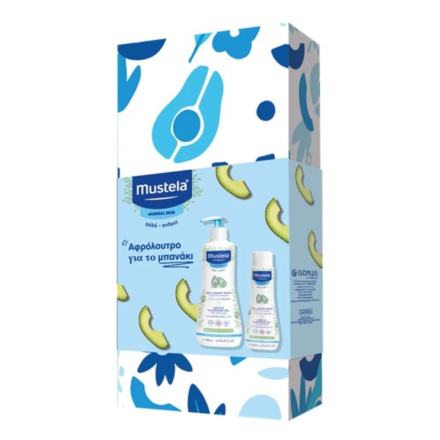 Mustela Gentle Cleansing Gel 500ml & ΔΩΡΟ 200ml (Βρεφικό Αφρόλουτρο)