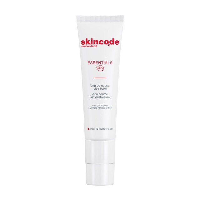 Skincode Essentials 24h De Stress Cica Balm 50ml (Καταπραϋντική Κρέμα για Εντατική Περιποίηση του Ξηρού/Αφυδατωμένου/Ερεθισμένου Δέρματος)