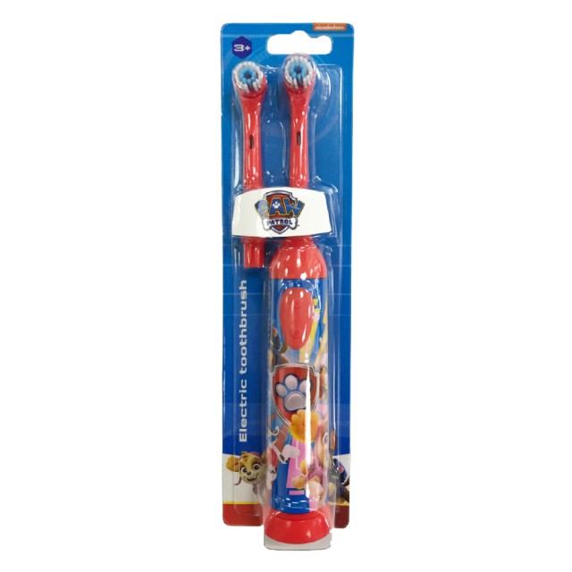 Nickelodion Paw Patrol Electric Kids Toothbrush Red (Κόκκινη Ηλεκτρική Οδοντόβουρτσα για Παιδιά 3+ Ετών)