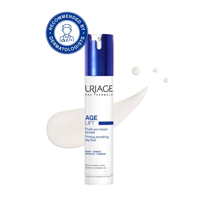 Uriage Age Lift Firming Smoothing Day Fluid 40ml (Αντιγηραντική Κρέμα Ημέρας για Κανονική/Μικτή Επιδ