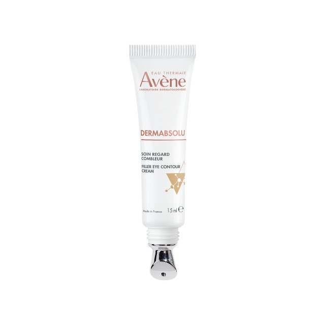 Avene Dermabsolu Filler Eye Contour Cream 15ml (Κρέμα Ματιών για Ρυτίδες, Μαύρους Κύκλους & Σακούλες)