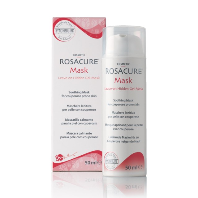 Synchroline Rosacure Mask 50ml (Μάσκα Προσώπου για Ευαίσθητη Επιδερμίδα με Ροδόχρου Ακμή)