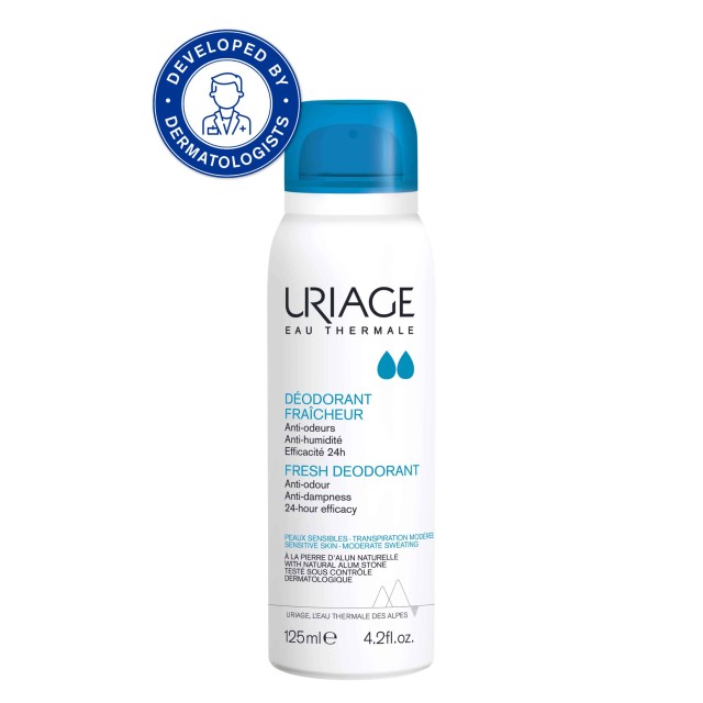 Uriage Eau Thermale Fresh Deodorant 125ml (Υποαλλεργικό Αποσμητικό)