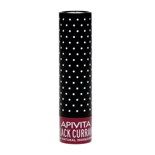 Apivita Lip Care Black Currant 4,4gr (Ενυδάτωση για τα Χείλη με Φραγκοστάφυλο)