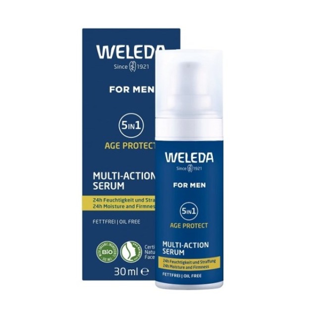 Weleda for Men 5in1 Multi-Action Serum 30ml (Ορός Πολλαπλής Δράσης για τον Άνδρα)