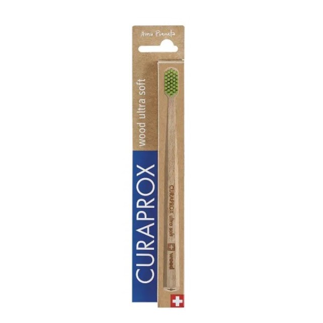 Curaprox CS 5460 Wood Ultra Soft Toothbrush (Πολύ Μαλακή Ξύλινη Οδοντόβουρτσα)