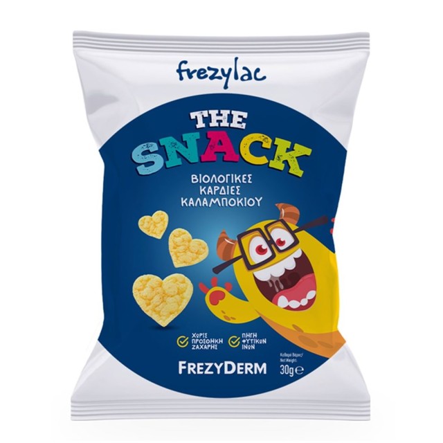 Frezylac The Snack Organic Corn Hearts 30gr (Βιολογικές Καρδιές Καλαμποκιού)