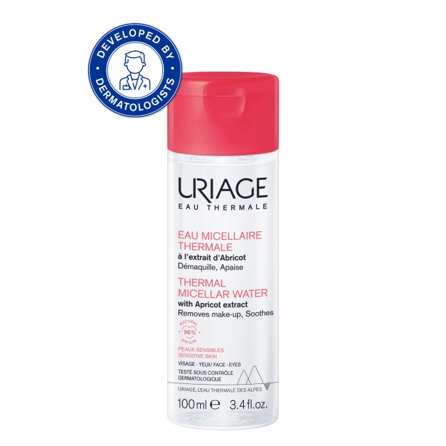 Uriage Thermal Micellar Water 100ml (Ιαματικό Νερό Καθαρισμού & Ντεμακιγιάζ Προσώπου & Ματιώ