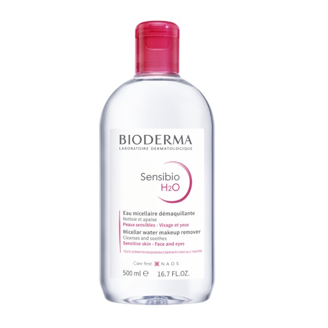 Bioderma Sensibio H2O 500ml (Ηπιο Διάλυμα Καθαρισμού Προσώπου & Ματιών)