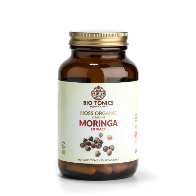 Bio Tonics Bio Moringa 300mg 60caps (Συμπλήρωμα Διατροφής με Αντιοξειδωτική Δράση)